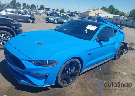 2022 Ford Mustang Gt Fastback из США, поврежденный, VIN 1FA6P8CFXN5107884